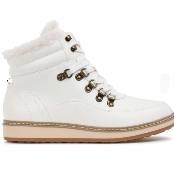 Women's Outdoor Faux Fur Boots - Picture 2 of 16